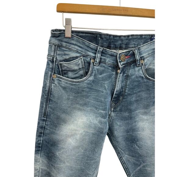 Armani Jeans AJ Blue Faded 31 X 26 - Picture 3 of 11